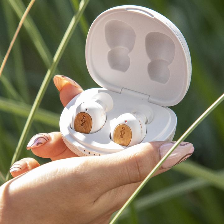 Actual product image House of Marley Bluetooth Headphones Champion Ear Buds Cream (8 h, Wireless)