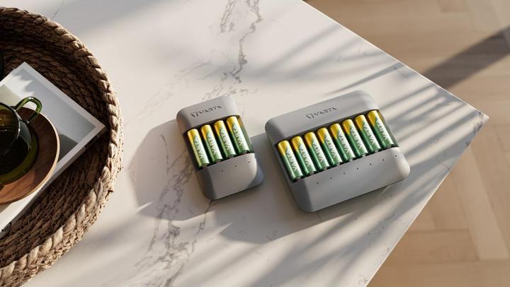 Immagine prodotto Varta Eco Charger Multi (1 pz., HR6, AA, AAA, 1600 mAh, Batteria + Caricabatterie)