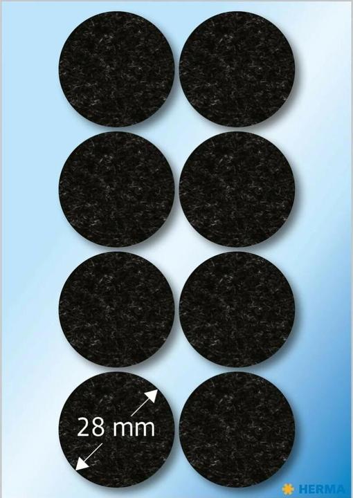 Actual product image HERMA Filzgleiter (Felt gliders, 8 Piece)