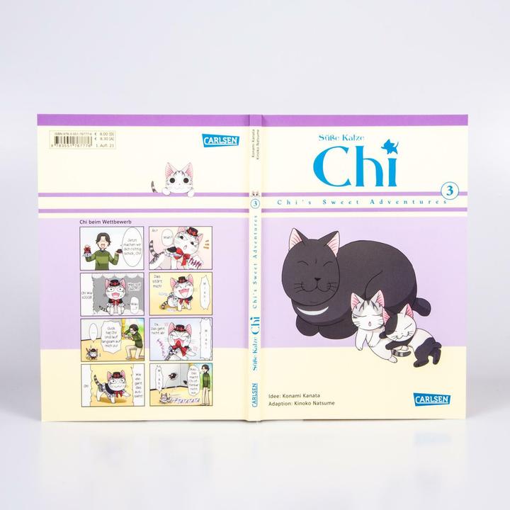 Actual product image Süsse Katze Chi: Chi's Sweet Adventures 3 (German, Konami Kanata, 2020)