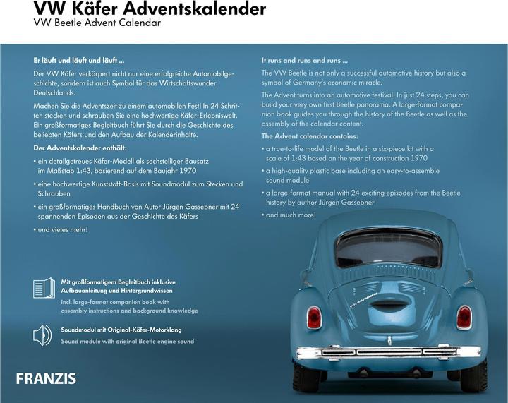 Actual product image Franzis VW Beetle