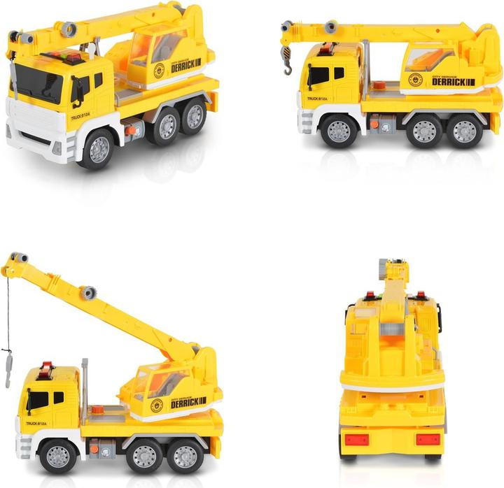Actual product image Moni Toy lorry crane truck 1:12