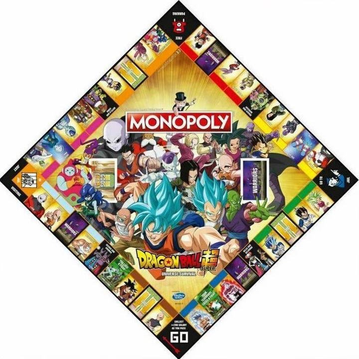 Actual product image Winning Moves Dragon Ball Super Monopoly (English) (English)