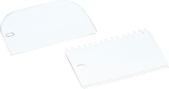 Actual product image Ibili Set of 2 baking spatulas plastic 15 cm Ideal for decorating cakes and tarts