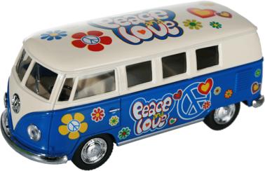 Produktbild Out of the blue ootb - Metall-Modellauto mit Rückziehmotor, VW T1 Bus