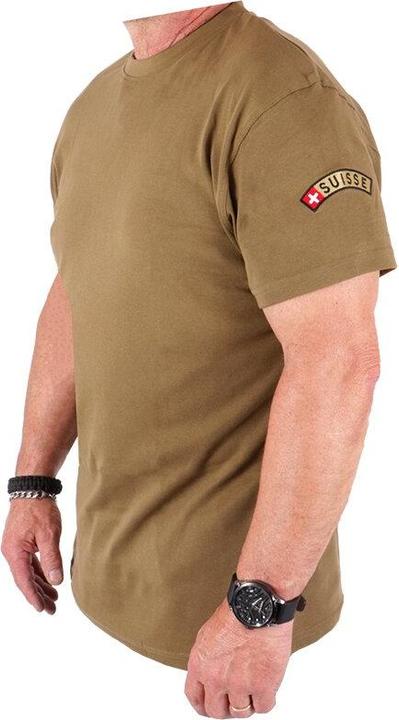 Image du produit Army Shop T-shirt militaire suisse avec emblème (XL)
