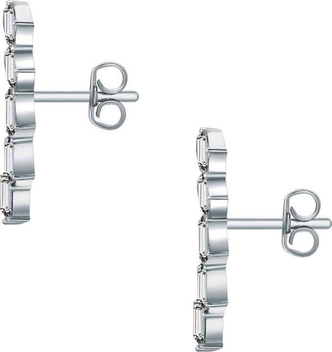 Produktbild Lulu & Jane Damen Messing verziert mit Kristallen von Swarovski® silber - 29313 (Messing)