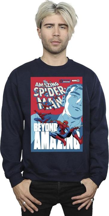 Produktbild SpiderMan Beyond Amazing Cover Sweatshirt (L)