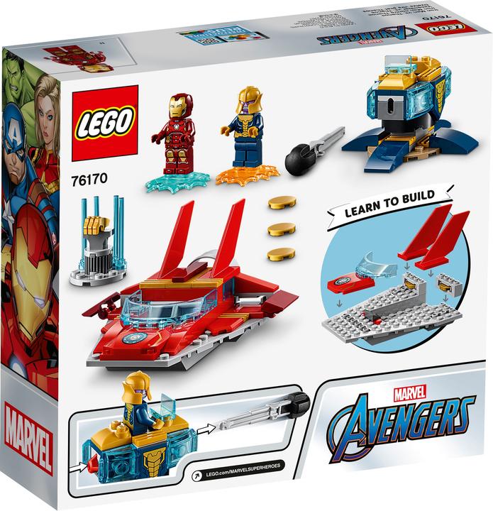 Image du produit LEGO Iron Man vs. Thanos (76170, LEGO Marvel)