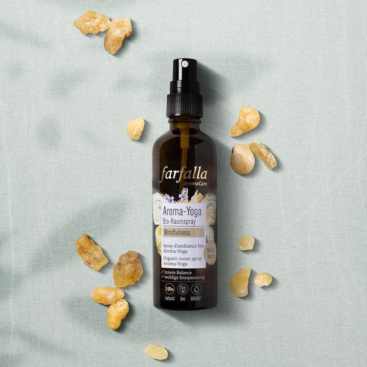 Immagine prodotto Farfalla Spray organico per ambienti Aroma Yoga (75 ml)