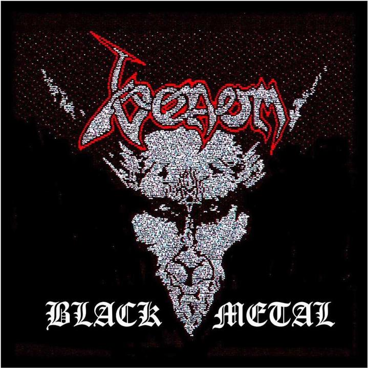 Actual product image Venom Black metal standard patch (1 x)