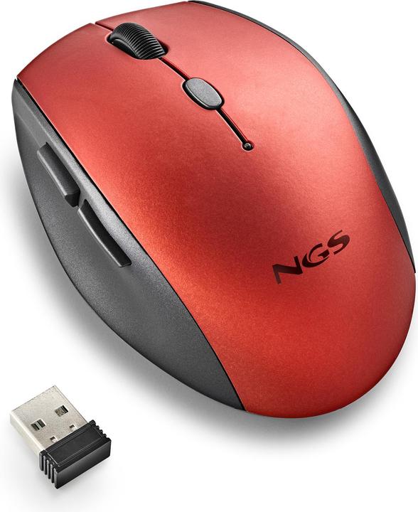 Actual product image NGS Souris Sans Fil Bee (Rouge) (Wireless)