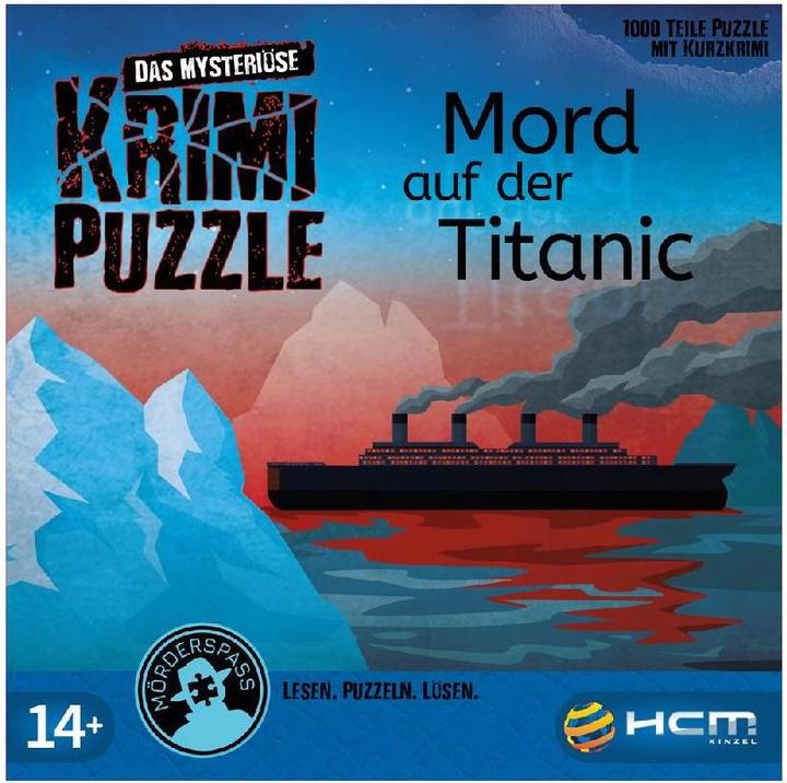 Image du produit HCM Kinzel Titanic - Murder Mystery Puzzle (Le mystère du meurtre) (1000 pièces)