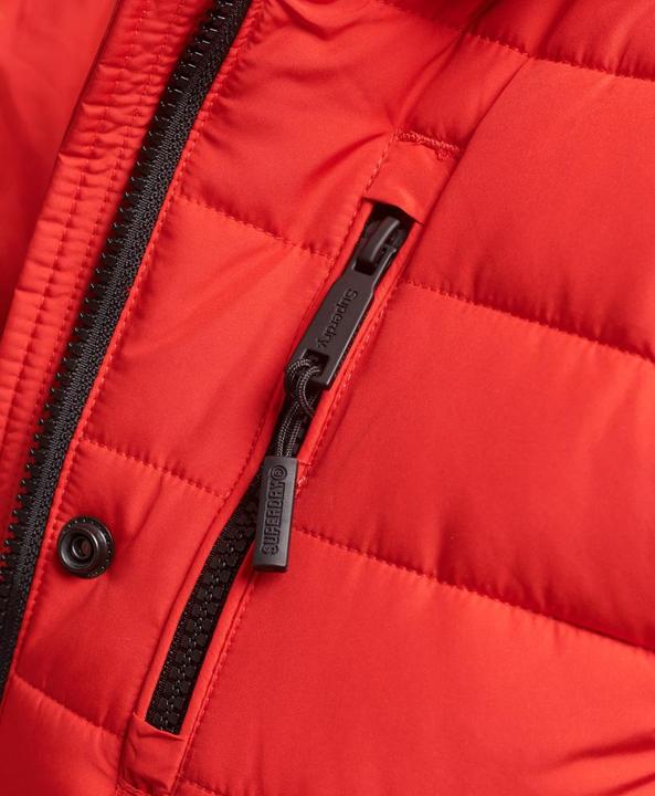 Immagine prodotto Superdry Piumino con cappuccio da donna in ecopelliccia (S)
