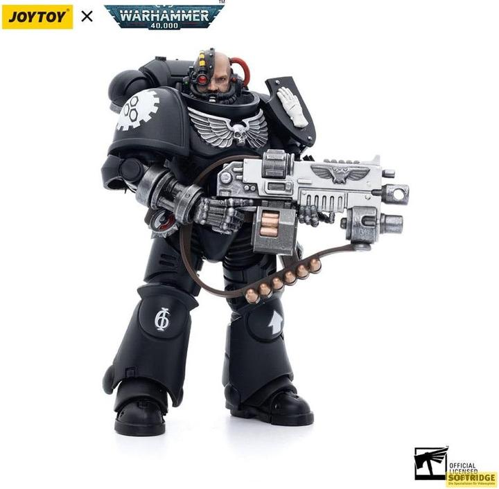 Produktbild Joy Toy Warhammer 40k figurine 1/18 Iron Hands Intercessors Brother Ignar 12 cm