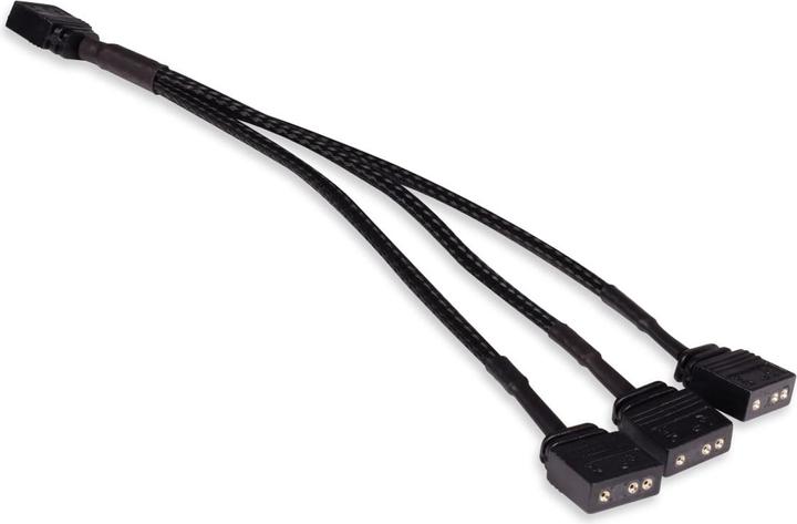 Alphacool KAB Y-Splitter aRGB 3-Pin auf 3x 3-Pin 15cm