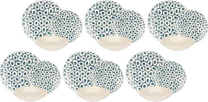 Luminarc Dinner for 6 people Sea Stones (18 Piece)