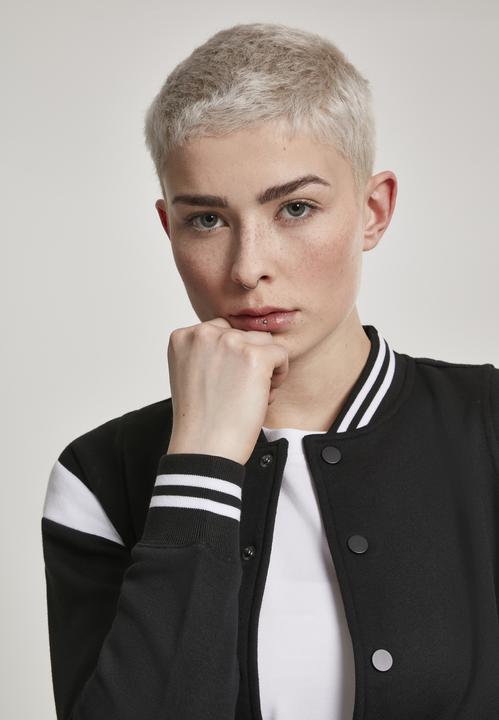 Actual product image Urban Classics Ladies Inset College Sweat Jacket (XXL)