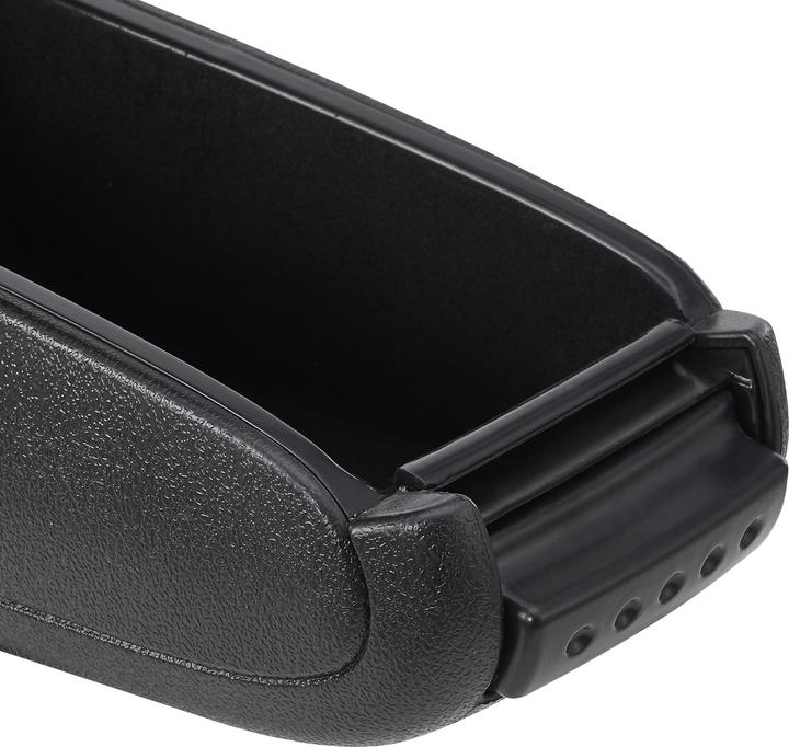 Produktbild Pro-Tec Mittelarmlehne Opel Corsa F mit Staufach Kunstleder Schwarz mit schwarzen Nähten