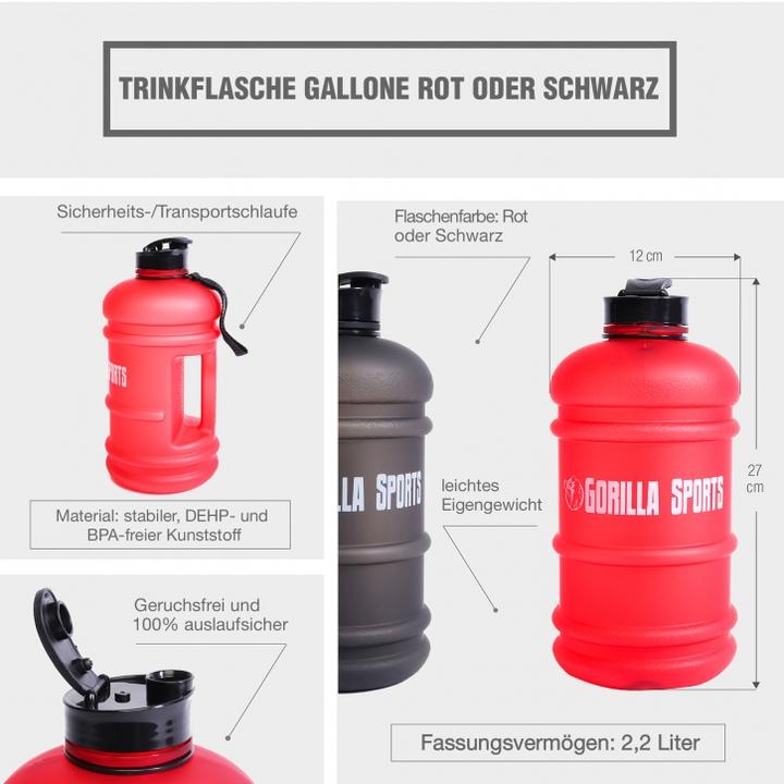 Actual product image Gorilla Sports Gallon (2.20 l)