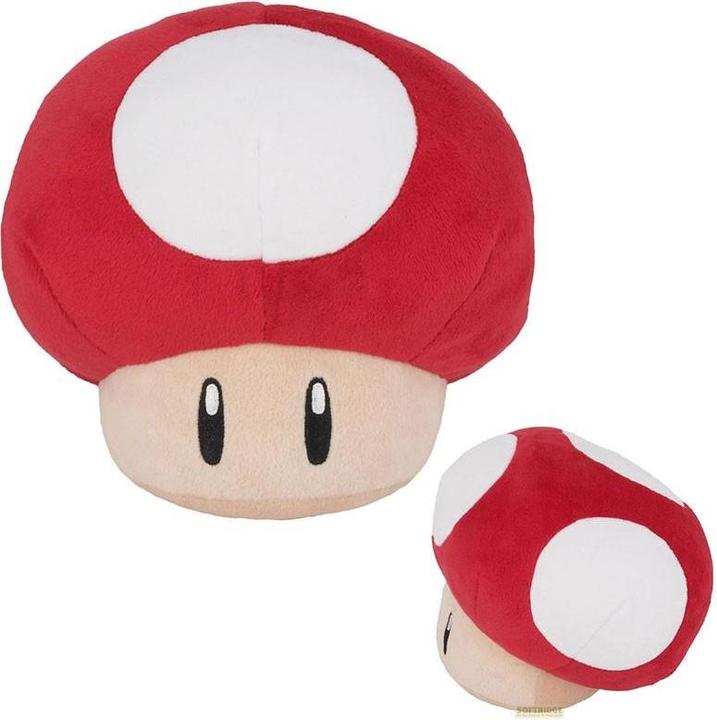 Actual product image Together Plus Nintendo: Super Mushroom Plush (16 cm)