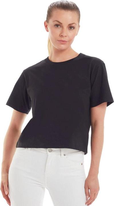 Actual product image Womens/Ladies Heavy Crop T-Shirt (S)