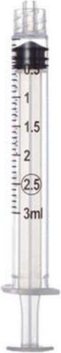 Image du produit Sol-m Seringue 3ml Luer Lock stérile 3-pièces 100 pcs