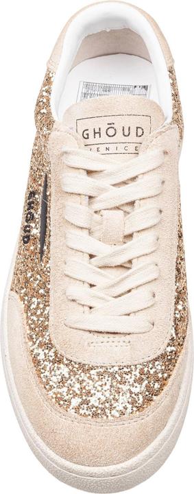 Image du produit Ghoud lido suede and glitter sneakers color sand/gold (42)