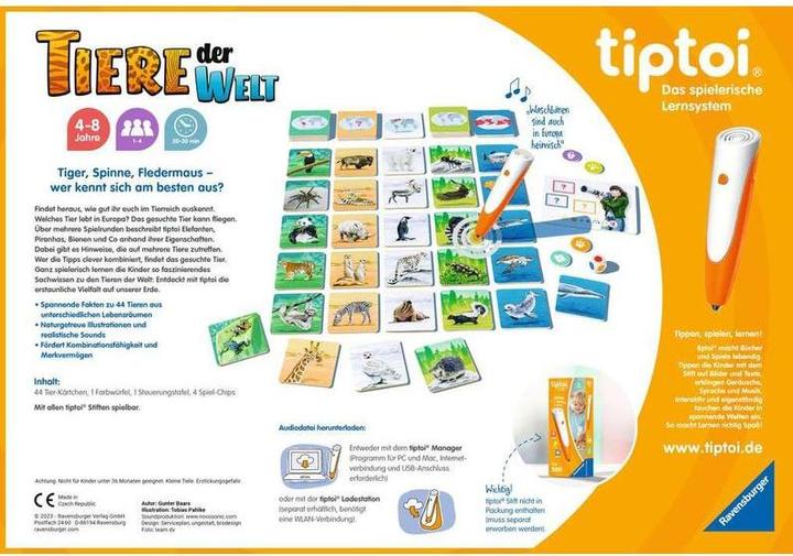 Image du produit tiptoi Animaux du monde (Allemand)