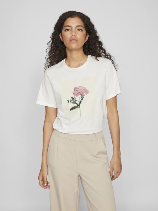 Actual product image Vila Cotton print T-shirt (M)