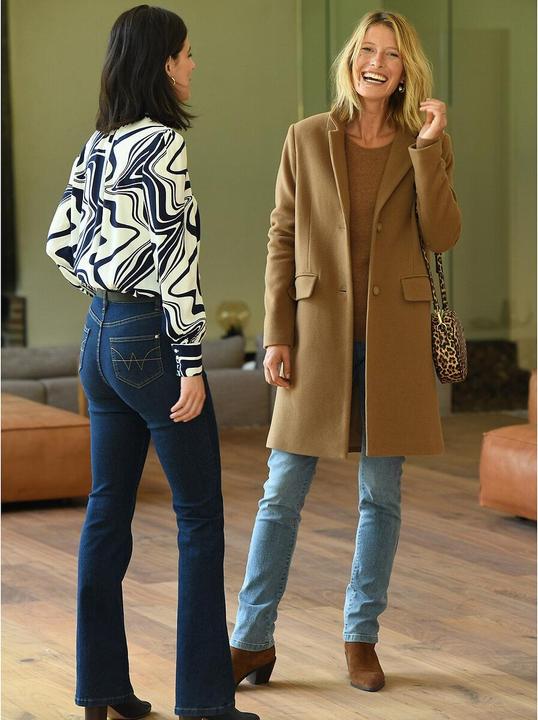 Image du produit Anne Weyburn Manteau mi-long avec fermeture à boutons (46)
