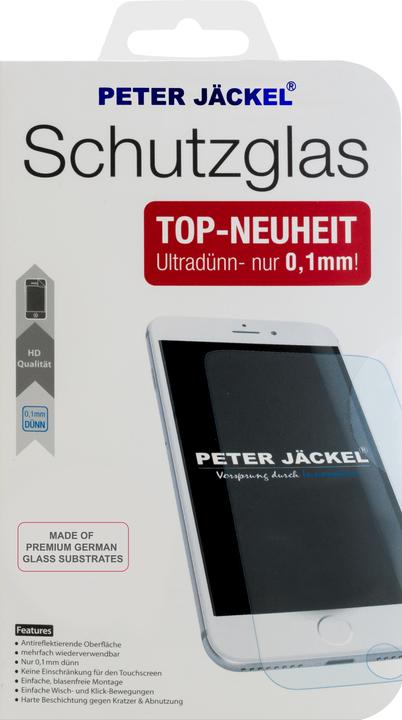 Peter Jäckel HD SCHOTT Glass 0.1mm for Apple iPhone 13/ 13 Pro (1 Stück, Apple iPhone 13)