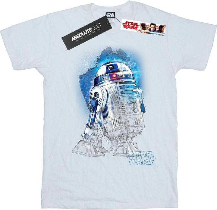Star Wars The Last Jedi R2D2 Brushed TShirt (XL)