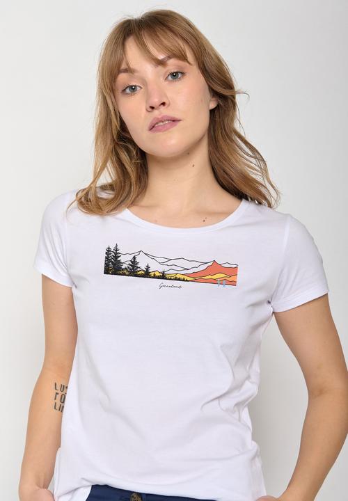 Immagine prodotto Greenbomb Women's Nature Hike Mountains Loves T-Shirt (L)