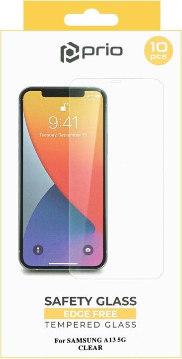 Actual product image prio 10x Protective Glass Film for Samsung A13 5G clear (10 Piece, Samsung Galaxy A13 5G)
