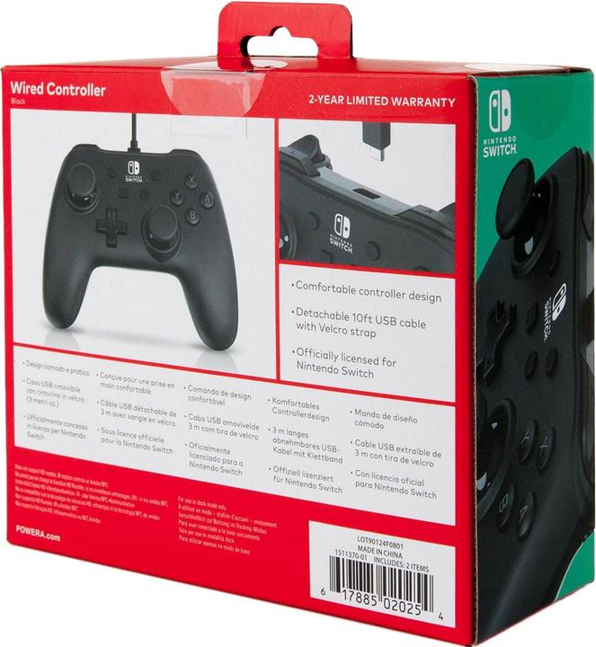 Actual product image PowerA Black (Switch)