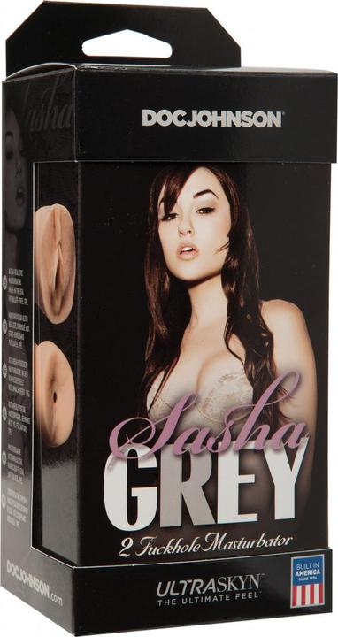 Actual product image Doc Johnson Sasha Grey - ULTRASKYN - 2 Fuckhole Masturbator