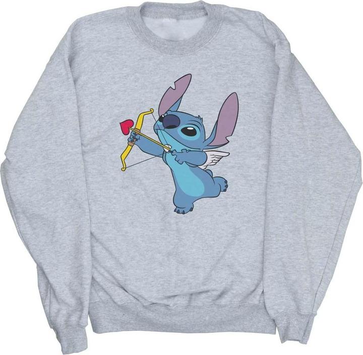 Produktbild Disney Lilo And Stitch Stitch Cupid Valentines Sweatshirt (L)