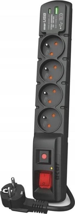 Actual product image Acar Surge Protector F4 USB A+C 4x French Pd