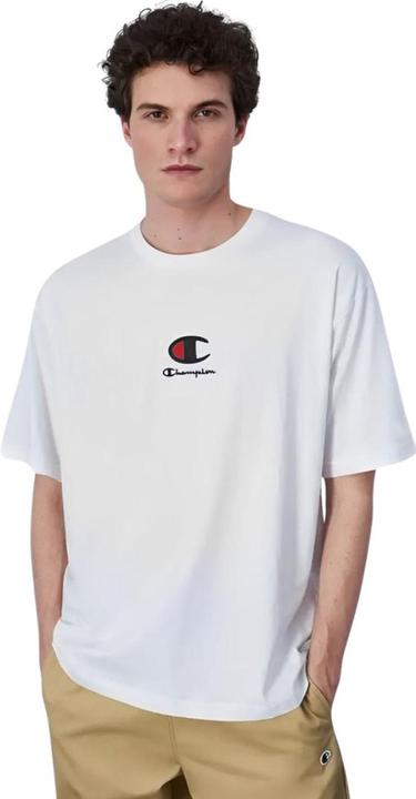 Actual product image Champion Koszulka męska Crewneck biała 220270 WW001 L (L)