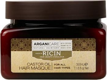 Actual product image Arganicare Castor Hair Masque Mask With Castor Oil Stimulating Hair Growth 350Ml (350 ml)