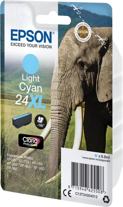 Actual product image Epson 24XL Claria Photo HD (LC)