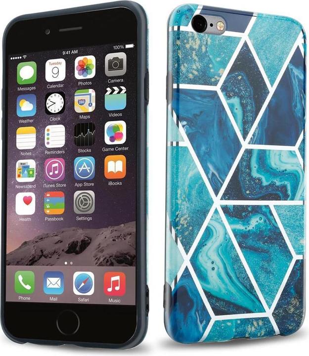 Produktbild Cadorabo IMD TPU Bunter Marmor Cover (Apple iPhone 6 Plus)