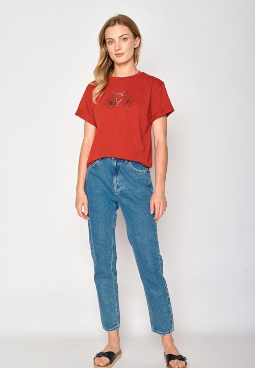 Produktbild Greenbomb Women's Bike Italy Stop T-Shirt (XL)
