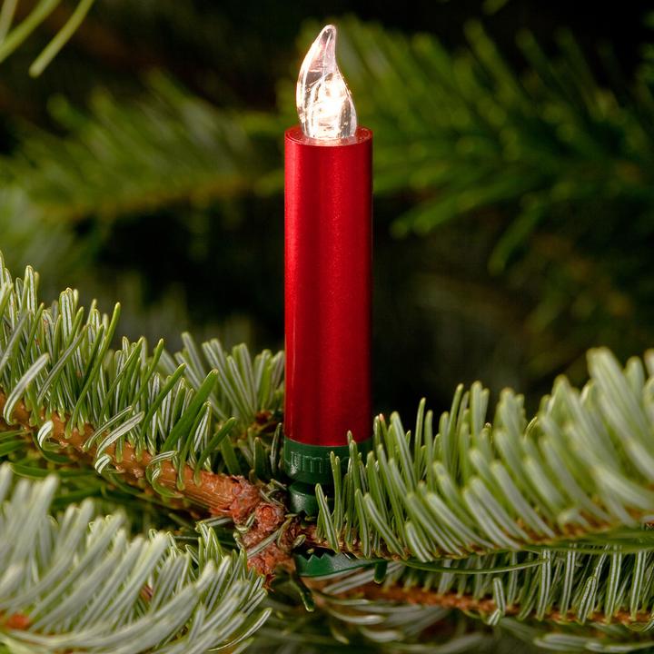 Produktbild Krinner Lumix Deluxe Mini Kabellose Christbaumkerzen 14er Basis-Set