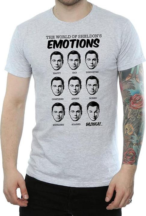 Image du produit Dam T-shirt Mens Sheldon Emotions (XXL)