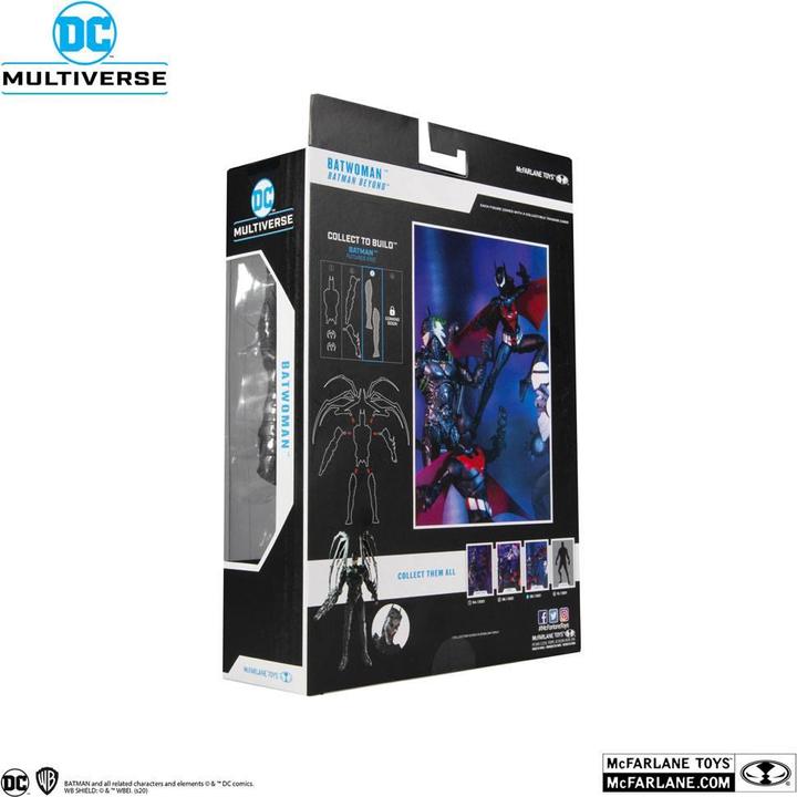 Actual product image McFarlane DC Multiverse figurine Build A Batwoman (Batman Beyond) 18 cm