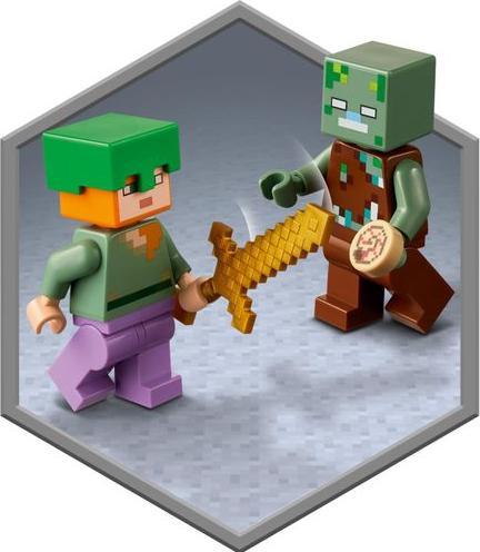 Immagine prodotto LEGO La barriera corallina (21164, LEGO Minecraft)