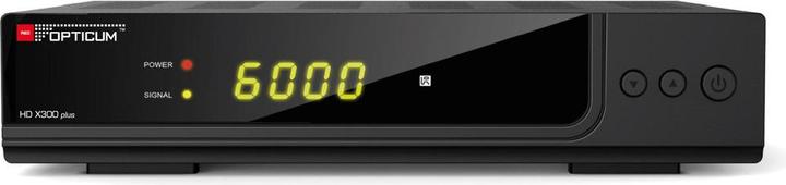 Opticum HD X 300 plus black HDTV receiver (DVB-S)