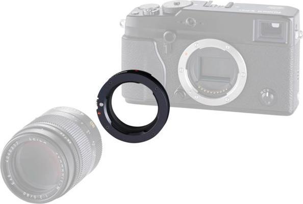 Actual product image Novoflex Leica M lenses on Fuji X-Pro 1